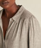 Picture of CADIX FLECKED GREY FLUID SHIRT